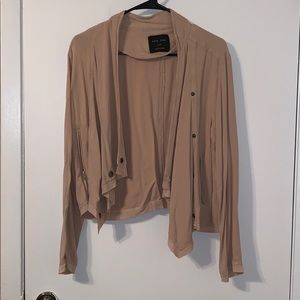 Tan color blazer